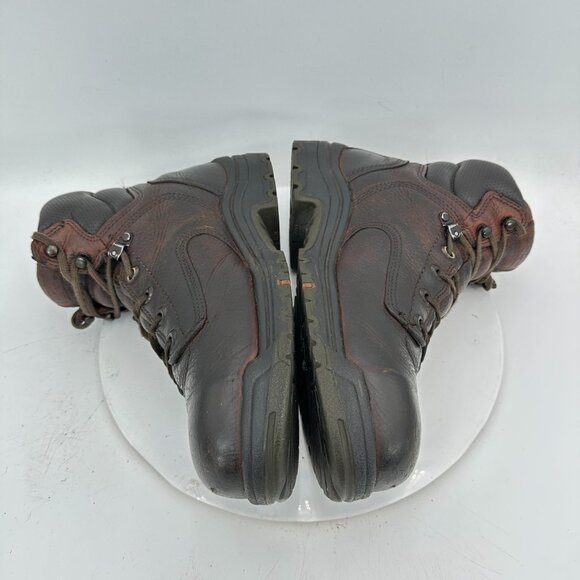 Timberland Pro Titan Men Size 11 Brown Leather Steel Toe Work Boot - Picture 7 of 12